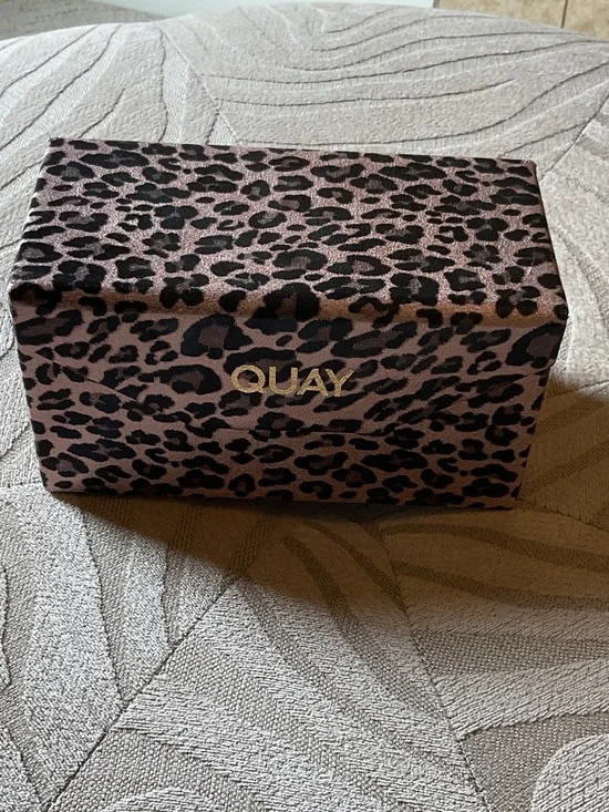Charlotte Tilbury Black Velvet Travel Makeup Case with Leopard Trim - Picture 1 of 4